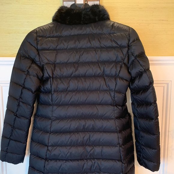 Moncler Mink Trimmed Puffer XS - LIKE NEW - Picture 4 of 7